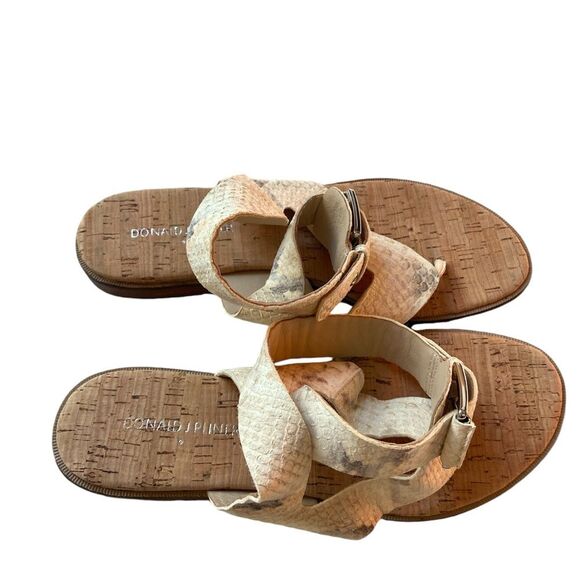 Donald J Pliner natural cork sandals size 7.5" - Picture 6 of 9
